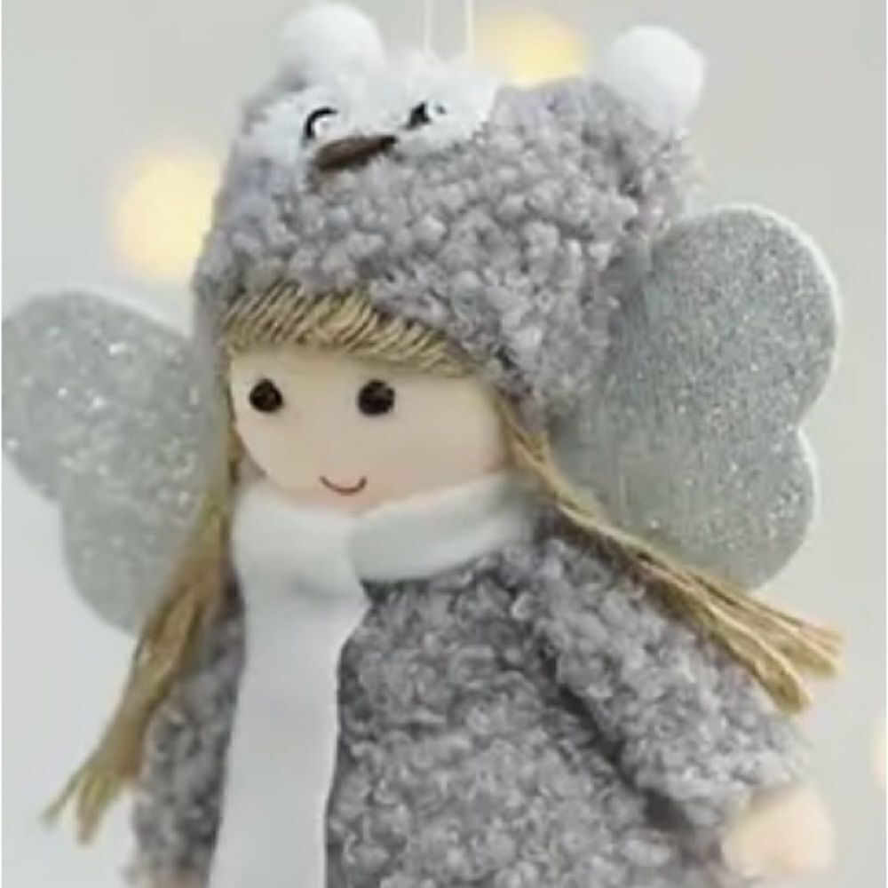 3 Christmas Angels Ornaments - Picture 3 of 4